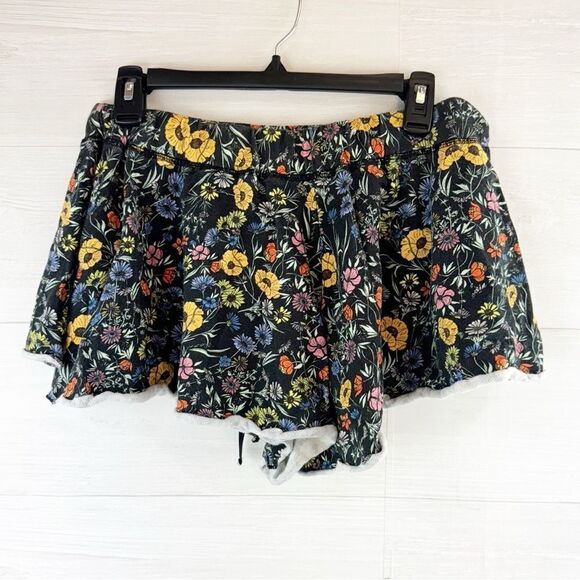 Intimately Free People A Go Go Floral Cotton Shorts - Picture 5 of 7